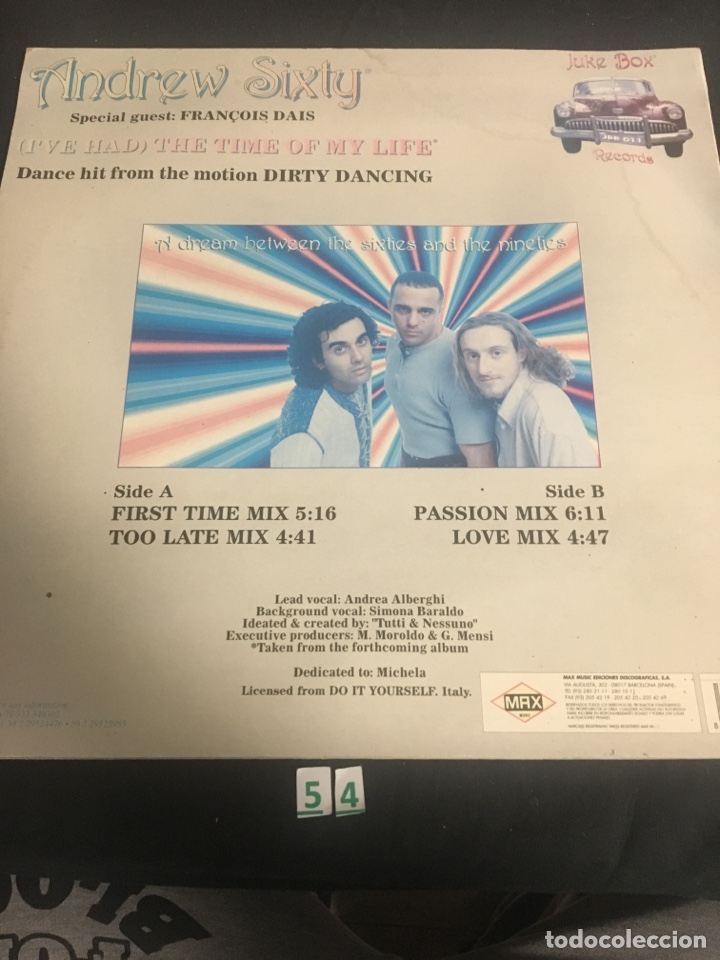 Discos de vinilo: Andrew sixty ( vinilo Segunda mano ) - Foto 2