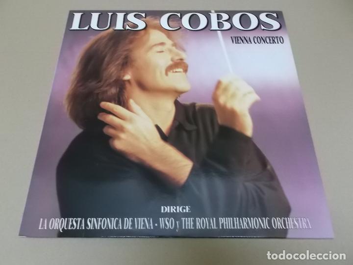 Discos de vinilo: LUIS COBOS (LP) VIENNA CONCERTO A&Ntilde;O 1986 - Foto 1
