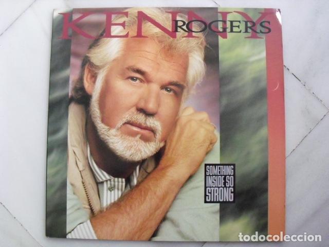 Discos de vinilo: KENNY ROGERS SOMETHING INSIDE SO STRONG. 1989. - Foto 1