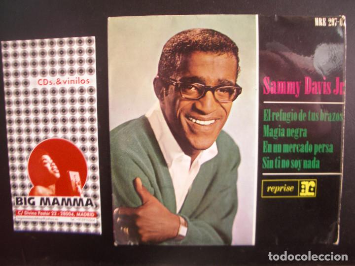 Discos de vinilo: SAMMY DAVIS JR- EL REFUGIO DE TUS BRAZOS - Foto 1