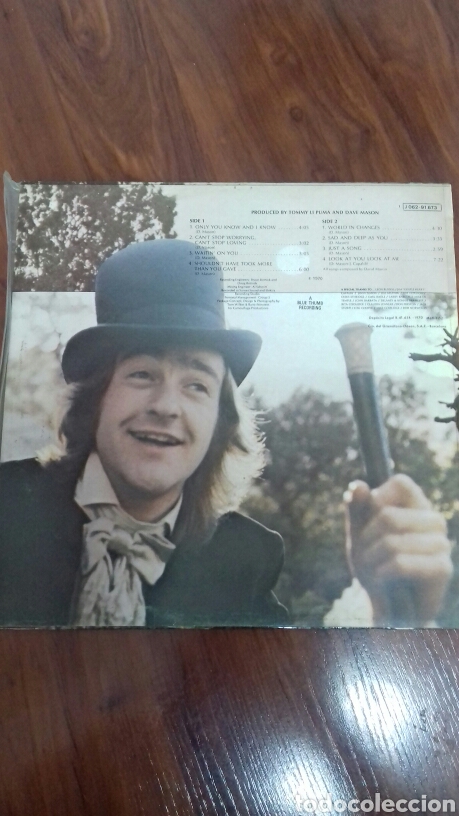 Discos de vinilo: Dave Mason. Alone Together. 1.970. - Foto 2