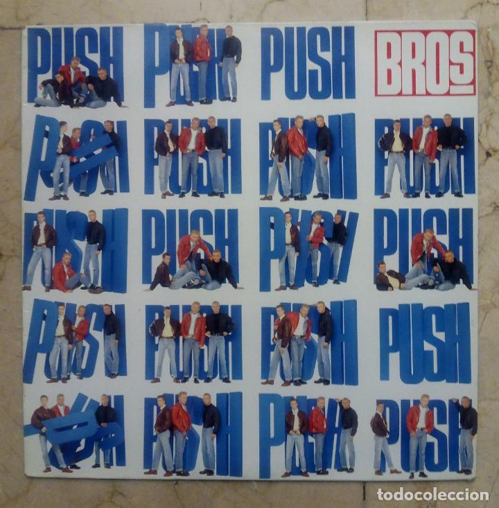 Discos de vinilo: LP BROS - PUSH - CBS 1988 - Foto 1
