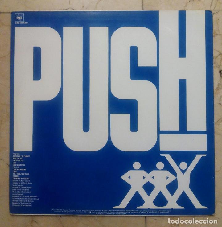 Discos de vinilo: LP BROS - PUSH - CBS 1988 - Foto 2