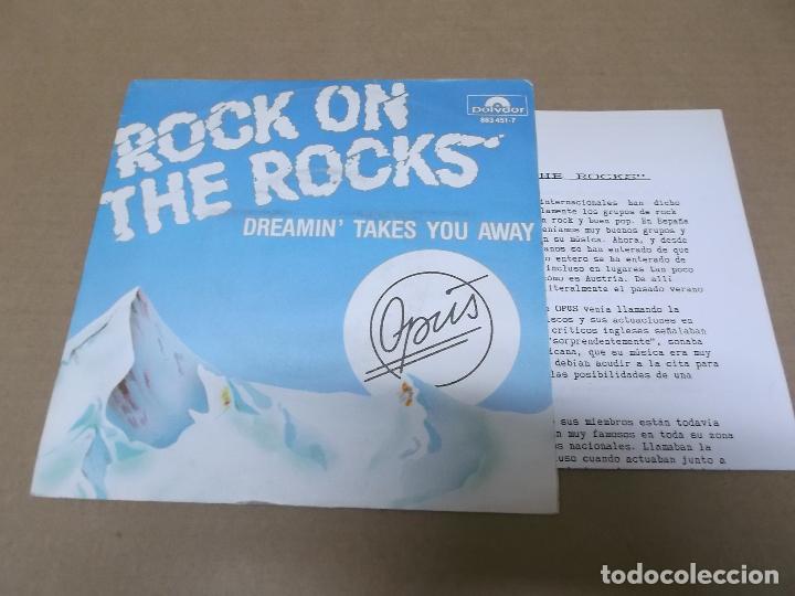 Discos de vinilo: OPUS (SN) ROCK ON THE ROCKS A&Ntilde;O 1985 &ndash; CON HOJAS PROMOCIONALES