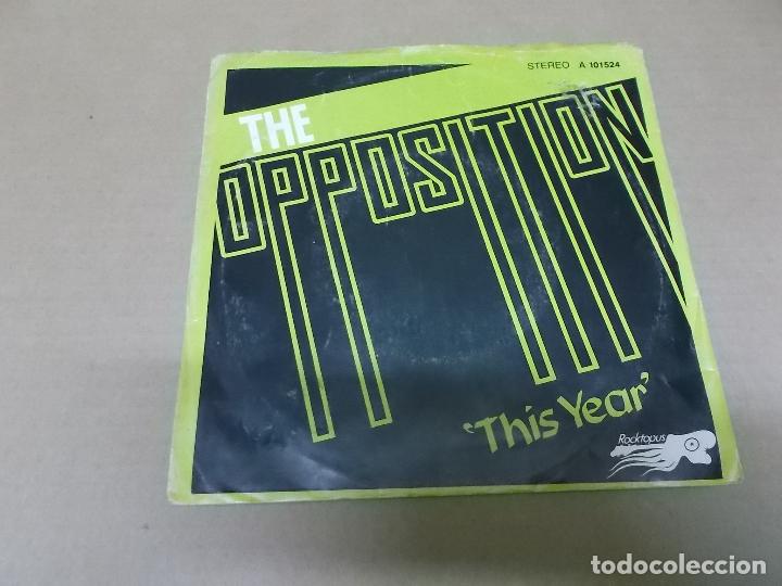 Disques de vinyle: THE OPPOSITION (SN) THIS YEAR A&Ntilde;O 1980
