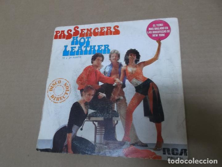 Discos de vinilo: PASSENGERS (SN) HOT LEATHER A&Ntilde;O 1979 - Foto 1