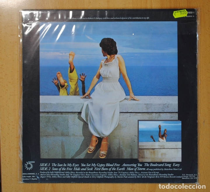 Discos de vinilo: SALLY OLDFIELD - EASY - LP - Foto 2