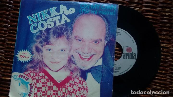 Discos de vinilo: SINGLE (VINILO) DE NIKKA COSTA A&Ntilde;OS 80 - Foto 1