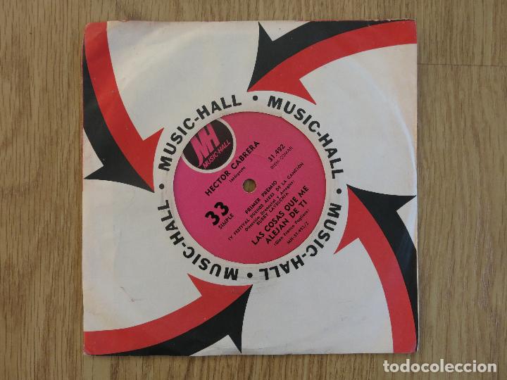 Disques de vinyle: SINGLE IV FESTIVAL BUENOS AIRES HECTOR CABRERA BUBBY LAVECCHIA LOS ARISCOS RAFAEL ROSSI ARGENTINA 33