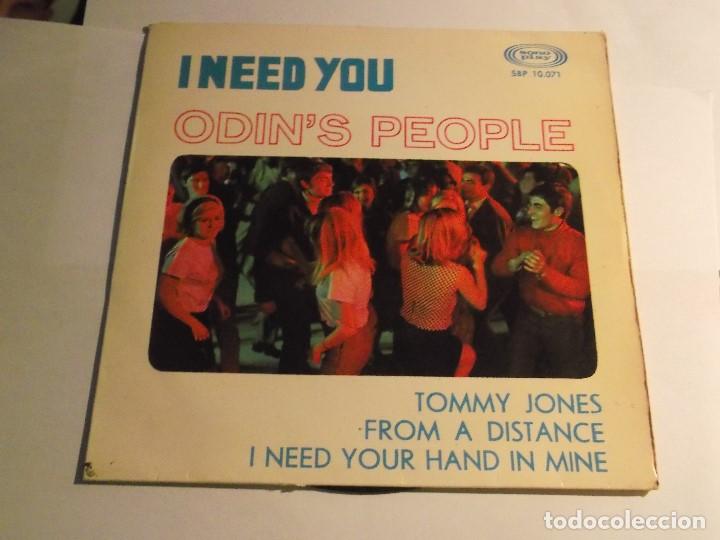 Discos de vinilo: ODIN&acute;S PEOPLE-I NEED YOU + 3 - Foto 1