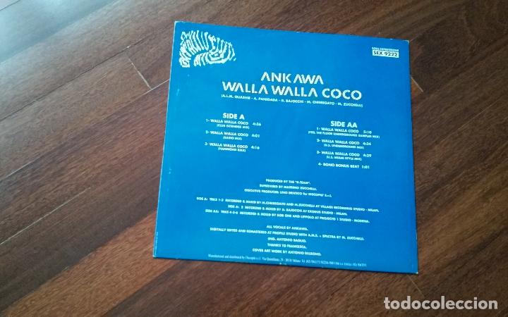 Discos de vinilo: Ankawa-walla walka coco.maxi italia - Foto 2