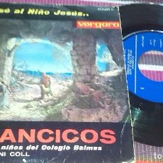 Discos de vinilo: CORO DE NIÑOS DEL COLEGIO BALMES VILLANCICOS SAN JOSÉ AL NIÑO JESÚS / CHIQUIRRIQUITÍN +3 EP 1964. Lote 120626587