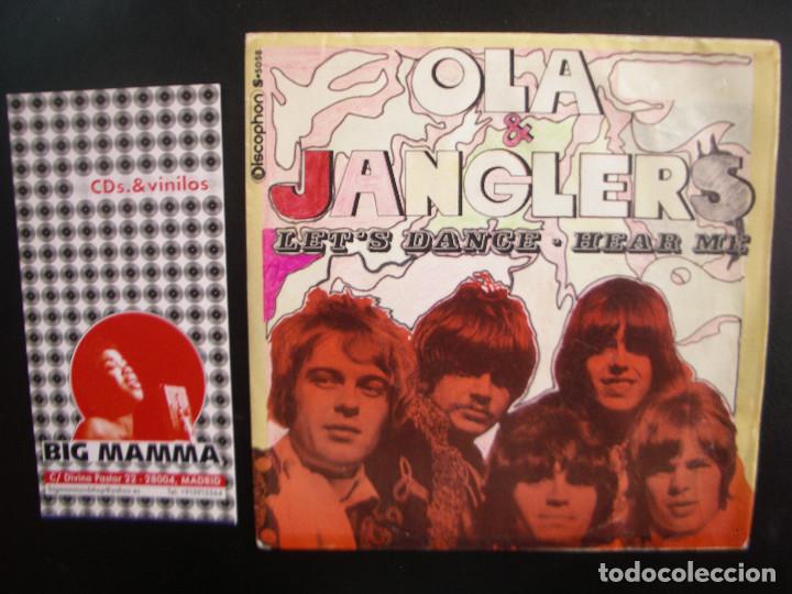 Discos de vinilo: OLA & THE JANGLERS- LET&acute;S DANCE. SINGLE. - Foto 1