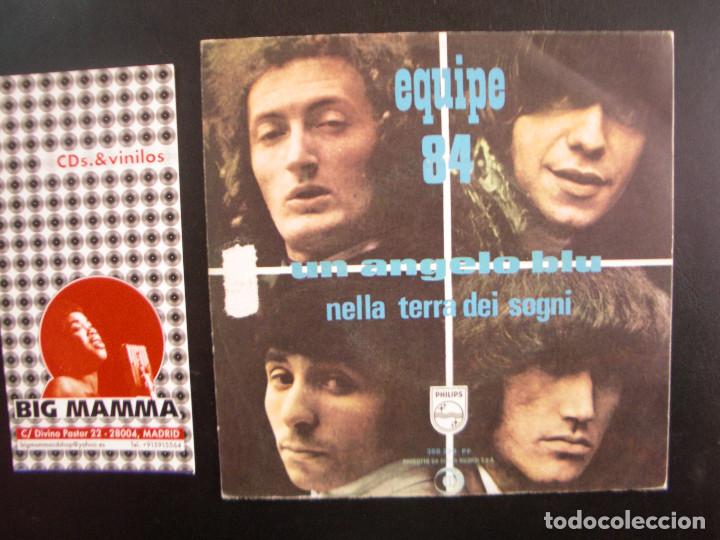 Discos de vinilo: EQUIPE 84- UN ANGELO BLU. SINGLE. - Foto 1