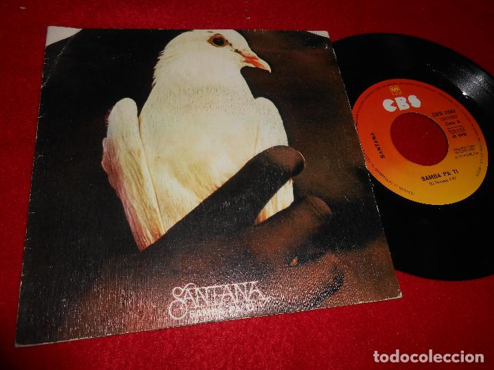 Discos de vinilo: SANTANA SAMBA PA TI/INCIDENTE EN NESHABUR 7'' SINGLE 1974 CBS SPAIN EDICION ESPA&Ntilde;OLA
