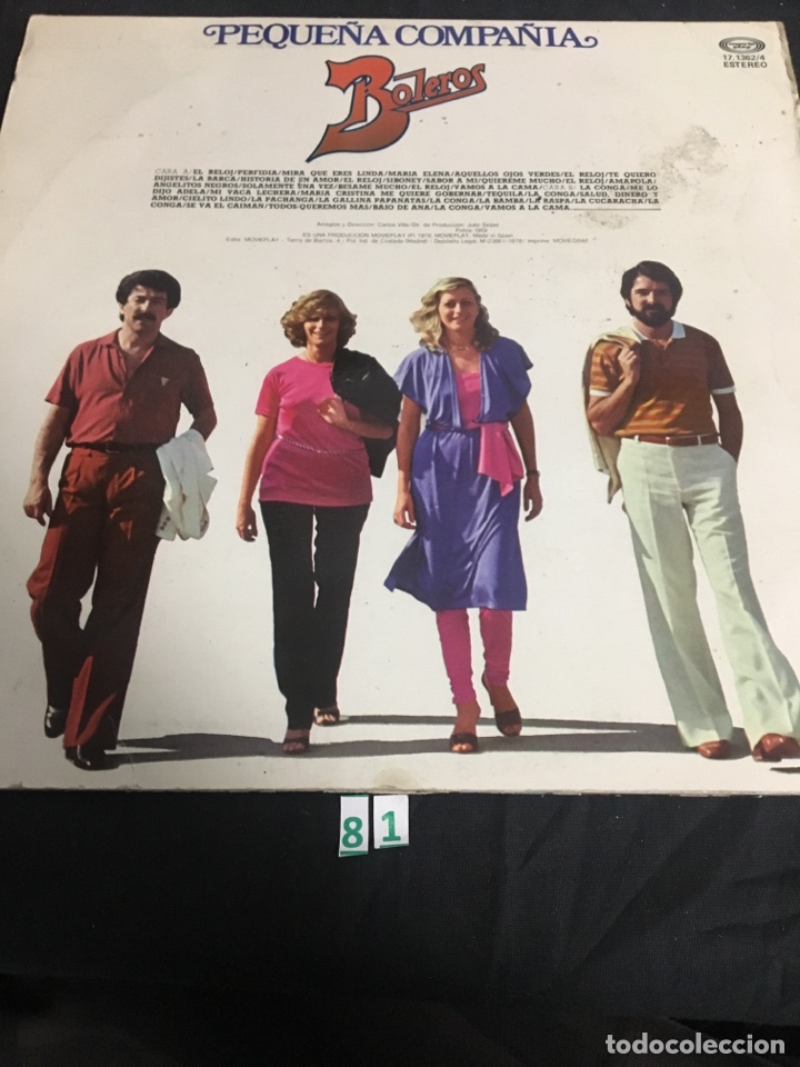 Discos de vinilo: Boleros ( vinilo Segunda mano ) - Foto 2