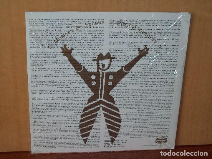 Discos de vinilo: EL  PECHO  DE  ANDY  -  FIGHTING  TEMERAIRE  -   SINGLE - Foto 2