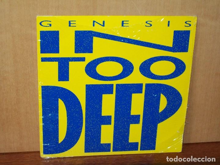 Discos de vinilo: GENESIS  -  IN  TOO  DEEP  -  DO  THE NEURO  TIC  - SINGLE - Foto 1