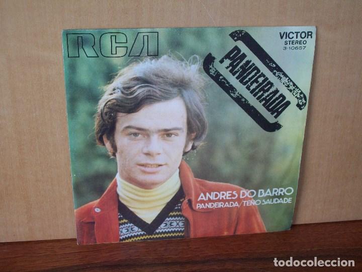 Vinyl-Schallplatten: ANDRES   DO  BARRO  -  PANDEIRADA  -  TE&Ntilde;O  SAUDADE  - SINGLE