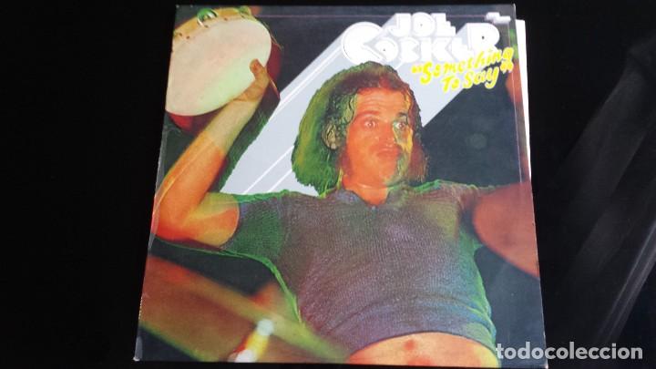 Discos de vinilo: LP JOE COCKER: SOMETHING TO SAY - Foto 1