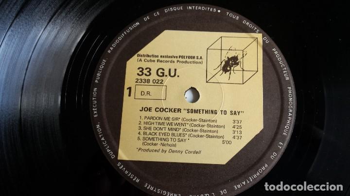 Discos de vinilo: LP JOE COCKER: SOMETHING TO SAY - Foto 5