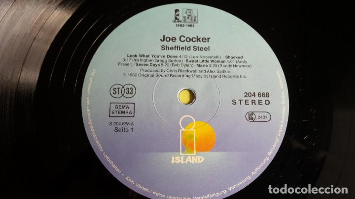 Discos de vinilo: LP JOE COCKER: SHEFFIELD STEEL - Foto 3