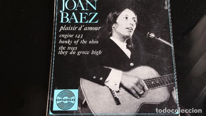 Discos de vinilo: EP JOAN BAEZ: PLAIR DAMOUR/ENGINE 143&hellip; - Foto 1