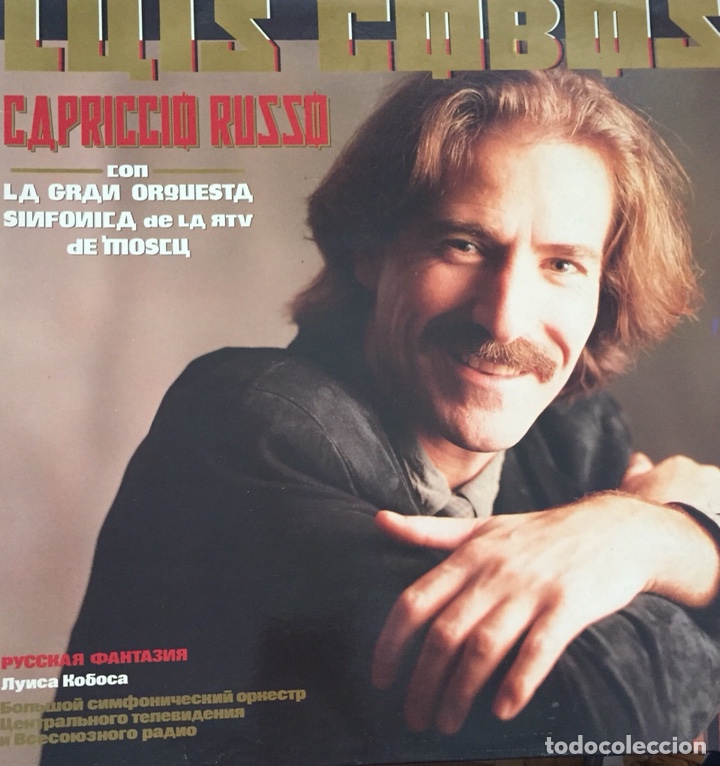 Discos de vinilo: Luis Cobos. Capriccio Russo. CBS 1986. Como nuevo - Foto 1
