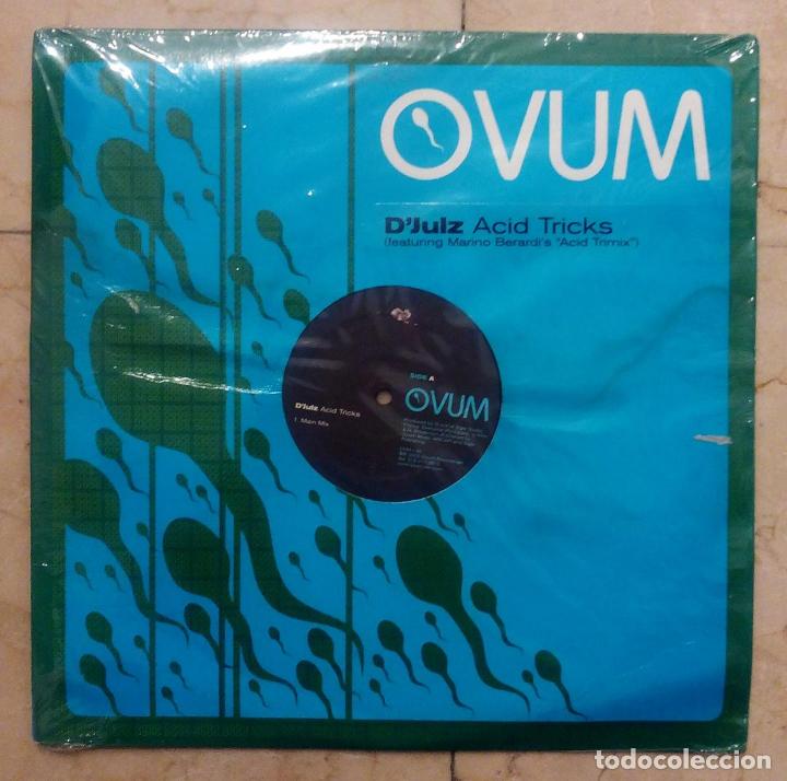 Discos de vinilo: MAXI SINGLE DJULZ - ACID TRICKS - OVUM 2002 - Foto 1