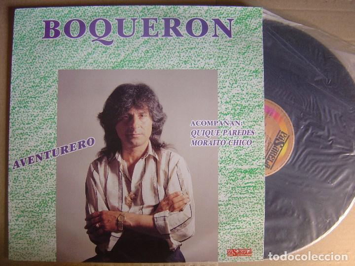 Discos de vinilo: BOQUERON - aventurero - LP PASARELA - 1991 - Foto 1
