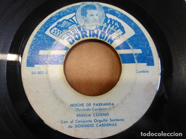 Discos de vinilo: Eneida Cedeño Y Dorindo Cárdenas Con Su Conjunto Orgullo Santeño - ADIOS COMPAÑERO ADIOS - PANAMA - Foto 2 - 120836099