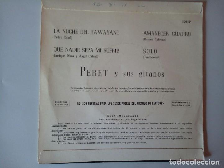 Discos de vinilo: SINGLE: PERET Y SUS GITANOS 1968 - Foto 2