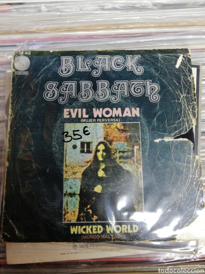 Discos de vinilo: evil woman. black sabbath. 1970 - Foto 1