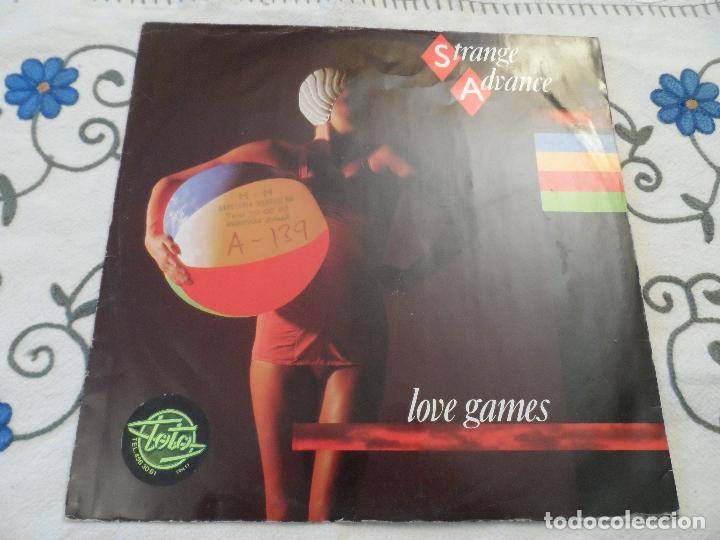 Discos de vinilo: STRANGE ADVANCE - LOVE GAMES - Foto 1