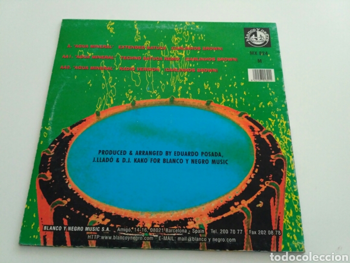Discos de vinilo: Banda Loca - Agua Mineral - Foto 2