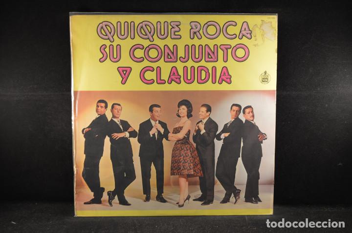 Discos de vinilo: QUIQUE ROCA, SU CONJUNTO Y CLAUDIA - LP - Foto 1