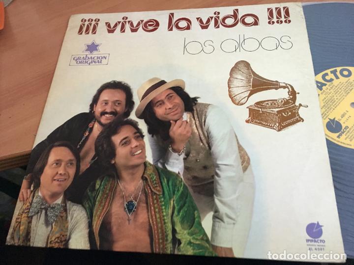 Discos de vinilo: LOS ALBAS (VIVE LA VIDA) LP ESPA&Ntilde;A 1978 (B-22) - Foto 1