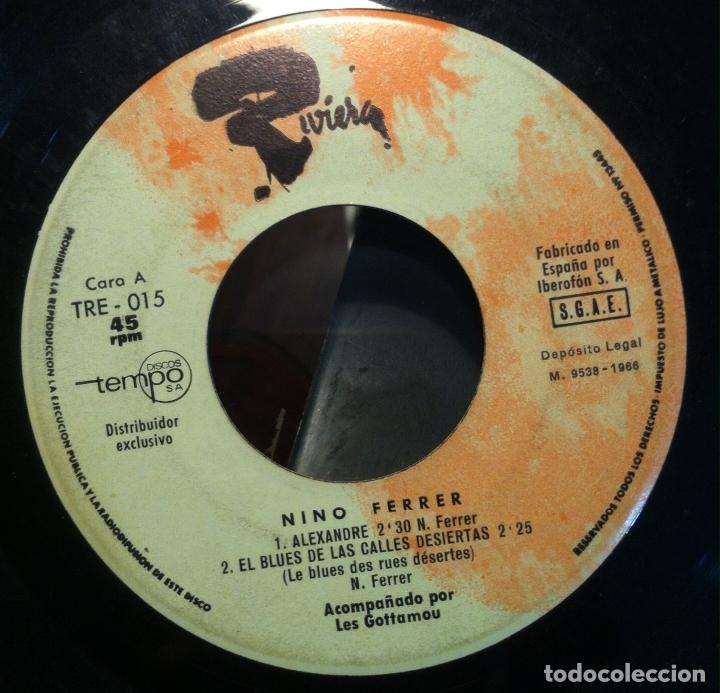 Discos de vinilo: Nino Ferrer. Alexandre. 1966. TRE-015 - Foto 3