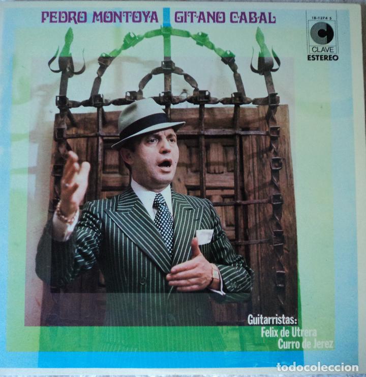 Discos de vinilo: Pedro Montoya - Gitano Cabal - Edici&oacute;n de 1976 de Espa&ntilde;a - Foto 1