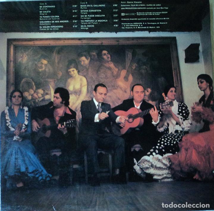 Discos de vinilo: Pedro Montoya - Gitano Cabal - Edici&oacute;n de 1976 de Espa&ntilde;a - Foto 2