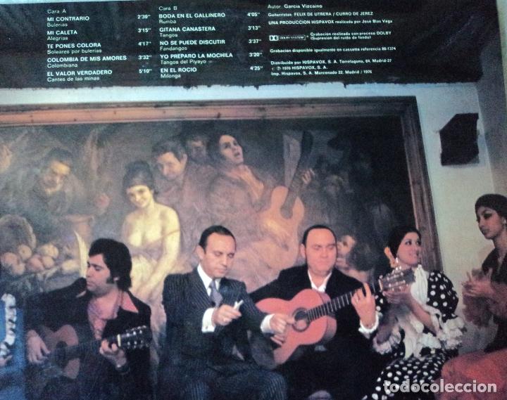 Discos de vinilo: Pedro Montoya - Gitano Cabal - Edici&oacute;n de 1976 de Espa&ntilde;a - Foto 3