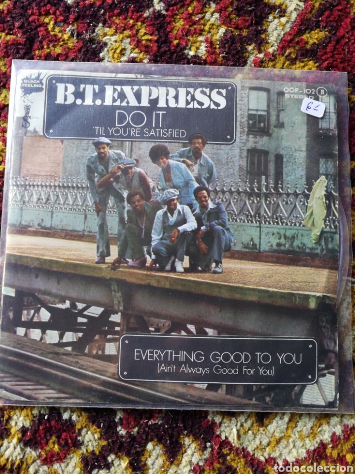 Discos de vinilo: SINGLE B.T.EXPRESS- DO IT, EVERYTHING GOOD TO YOU, 1976. - Foto 1