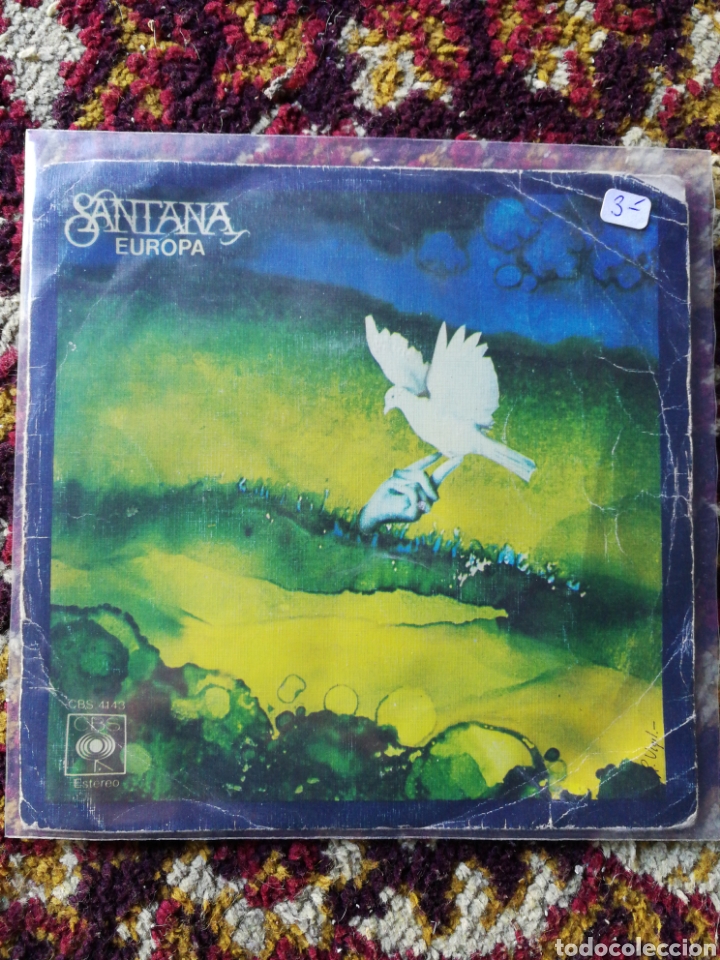 Discos de vinilo: SINGLE SANTANA- EUROPA, 1976. - Foto 1