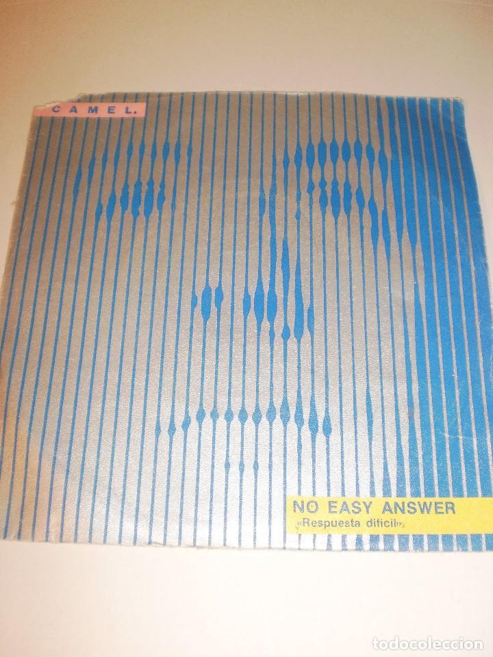 Discos de vinilo: single. camel. no easy answer. decca 1982. spain (probado y bien) - Foto 1