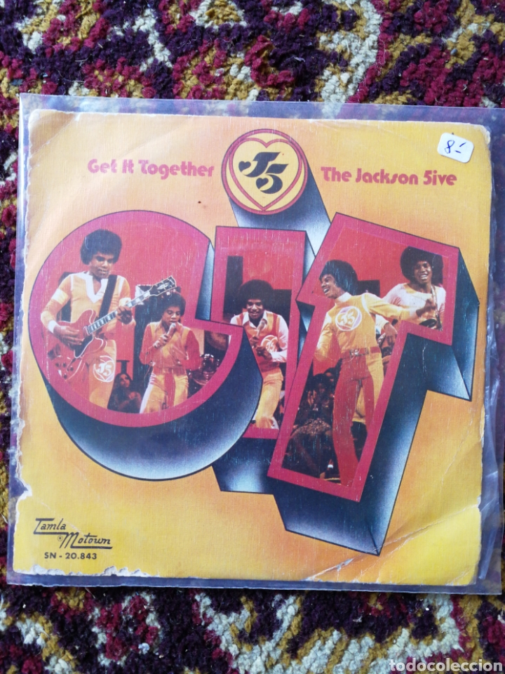Discos de vinilo: SINGLE THE JACKSON 5- GET IT TOGETHER, 1974. - Foto 1