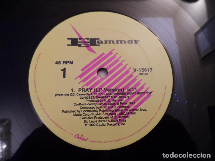 Discos de vinilo: MC HAMMER - PRAY - Foto 3