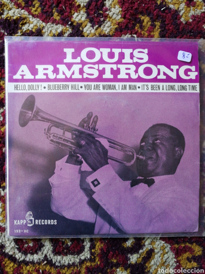 Discos de vinilo: SINGLE LOUIS ARMSTRONG- HELLO,DOLLY, 1964. - Foto 1