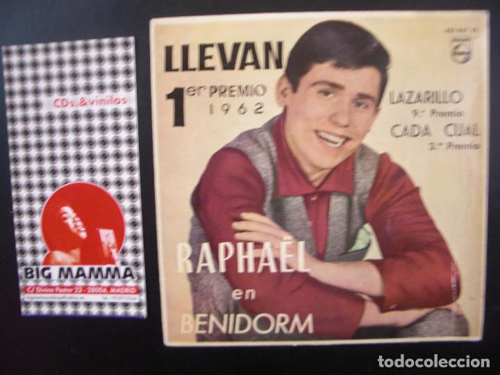 Discos de vinilo: RAPHAEL- LAZARILLO. EP - Foto 1