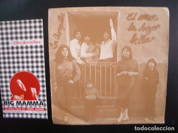 Discos de vinilo: LOS CHUNGUITOS- EL AMOR LA HIZO BELLA. SINGLE. - Foto 2