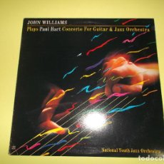 Discos de vinilo: JOHN WILLIAMS PLAYS PAUL HART CONCERTO FOR GUITAR & JAZZ ORCHESTRA PROMOCIONAL 1987 USA